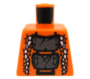 LEGO Orange Chokun Kropp utan armar (973 / 3814)