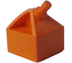 LEGO Orange Console 2 x 2 for Steering Wheel (30640)