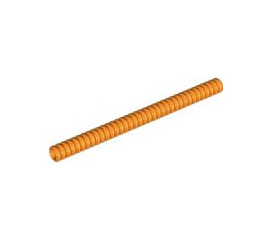 LEGO Orange Corrugated Tuyau 9.6 cm (12 Goujons) (41356 / 100896)