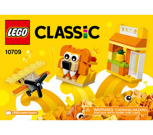 LEGO Oranje Creative Doos 10709 Instructions