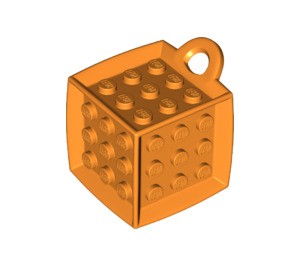 LEGO Orange Cube 3 x 3 x 3 avec Bague (69182)