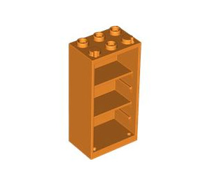 LEGO Orange Cupboard with Shelves (2656)
