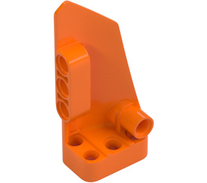 LEGO Orange Gebogen Paneel 3 Links (64683)