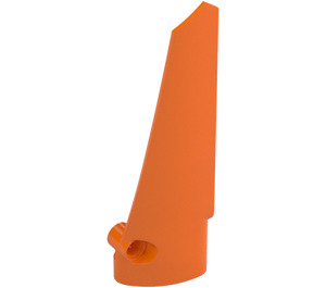 LEGO Orange Gebogen Paneel 5 Links (64681)