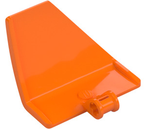 LEGO Orange Curved Panel 5 x 4 x 3 Right (80271)