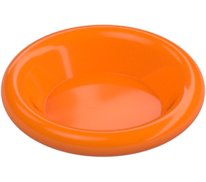 LEGO Orange Dinner Plate (6256)