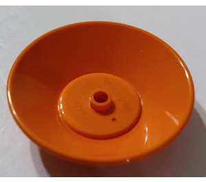 LEGO Orange Dish 5 x 5 (6942)