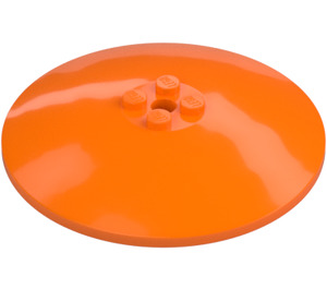 LEGO Oranje Dish 8 x 8 (3961 / 18859)