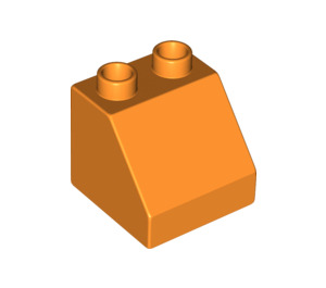 LEGO Orange Duplo Slope 2 x 2 x 1.5 (45°) (6474 / 67199)