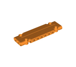 LEGO Oranje Vlak Paneel 3 x 11 (15458)