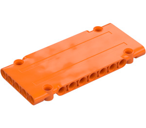 LEGO Orange Flach Paneel 5 x 11 (64782)