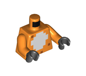 LEGO Orange Fox Kostym Minifigur Kropp (973 / 76382)