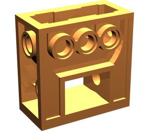 LEGO Orange Gearbox for Worm Gear (6588 / 28698)
