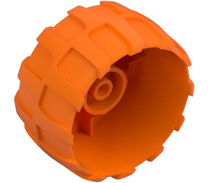 LEGO Orange Hard Plastic Wheel Ø54 x 30 (2515)