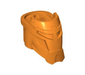 LEGO Oranje Hoofd Poten met Pin (93277)