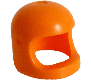 LEGO Naranja Casco con Ancha Chin Strap (50665)