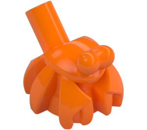 LEGO Orange Hermit Krabbe mit Stange (69945)