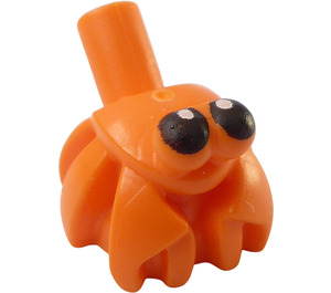 LEGO Orange Hermit Crab with Bar with Black Eyes (69945 / 108574)