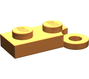 LEGO Orange Charnière assiette 1 x 4 Base (2429)