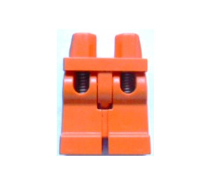 LEGO Orange Les hanches avec Spring Jambes (43220 / 43743)