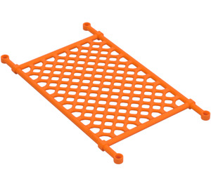 LEGO Naranja Lattice 8 x 14 (30923)