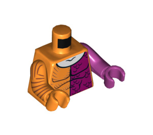 LEGO Orange Metamorpho Minifig Torso (973 / 76382)