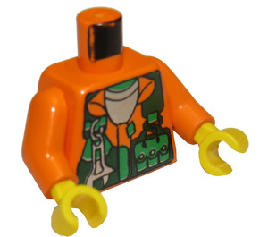 LEGO Orange Minifig Torso (973 / 73403)