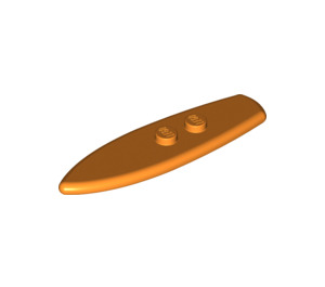 LEGO Orange Minifigure Planche de bodyboard (17947 / 90397)