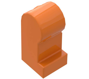 LEGO Oranje Minifigure Been, Rechtsaf (3816)
