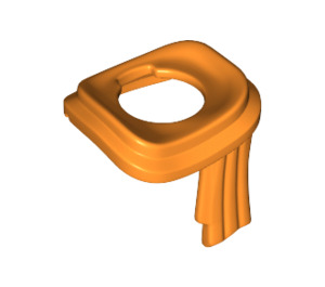 LEGO Orange Minifigure Schal (25376)