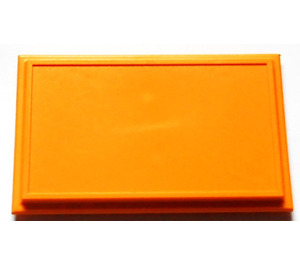 LEGO Orange Mirror Base / Notice Board / Wall Panel 6 x 10 (6953)