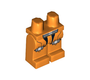 LEGO Orange Orange Robot Sidekick Legs (3815 / 13061)