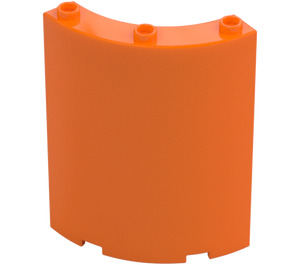 LEGO orange Panel 4 x 4 x 6 buet (30562 / 35276)