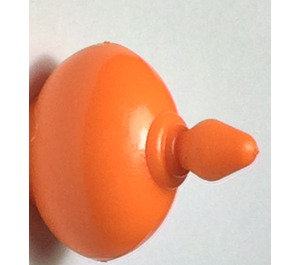 LEGO Orange Perfume Bottle with Oval Base