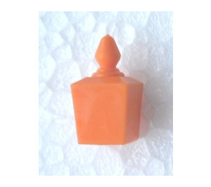 LEGO Orange Perfume Bottle with Square Base