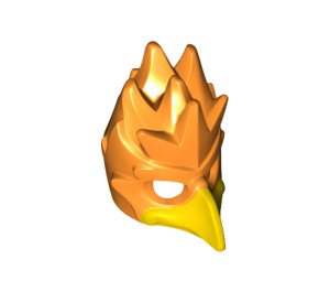 LEGO Orange Phoenix Mask with Yellow Beak (16656)