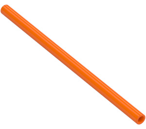 LEGO orange Plastslange 6.4 cm (8 knops) (60675 / 100748)