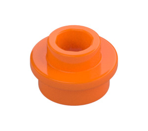 LEGO Orange Plate 1 x 1 Round with Open Stud (28626 / 85861)