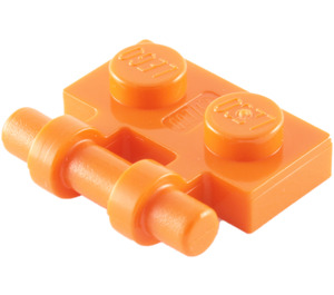 LEGO Orange Plate 1 x 2 with Handle (Open Ends) (2540)