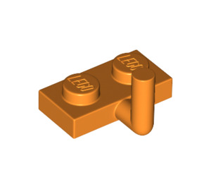 LEGO Orange assiette 1 x 2 avec Crochet (Bras horizontal de 5 mm) (43876 / 88072)