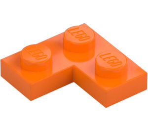 LEGO Oransje Plate 2 x 2 Hjørne (2420)