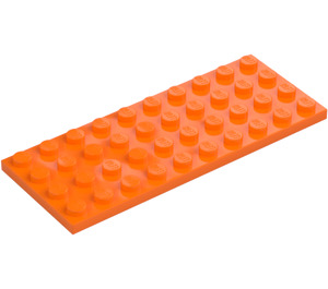 LEGO Pomarańczowy Płytka 4 x 10 (3030)