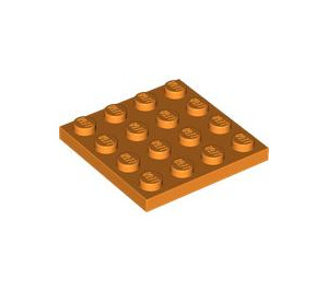 LEGO Orange Platta 4 x 4 (3031)