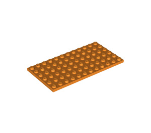 LEGO Orange Platte 6 x 12 (3028)