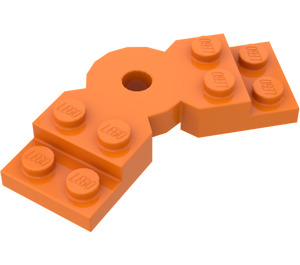 LEGO Oransje Plate Rotated 45° (79846)