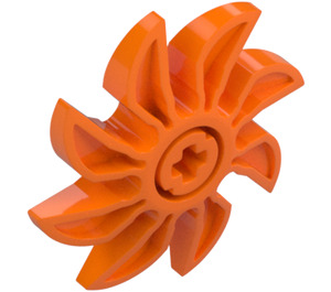 LEGO oranžová Propellor 8 Čepel 5 Průměr (41530 / 60591)