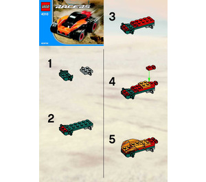 LEGO Orange Racer 4310 Instrucciones