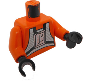 LEGO Naranja Rebel Piloto Torso (73403 / 76382)