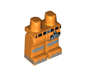 LEGO Orange Robo Emmet Minifigure Hips and Legs (3815 / 18345)