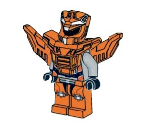 LEGO Oranje Robot Sidekick Minifiguur